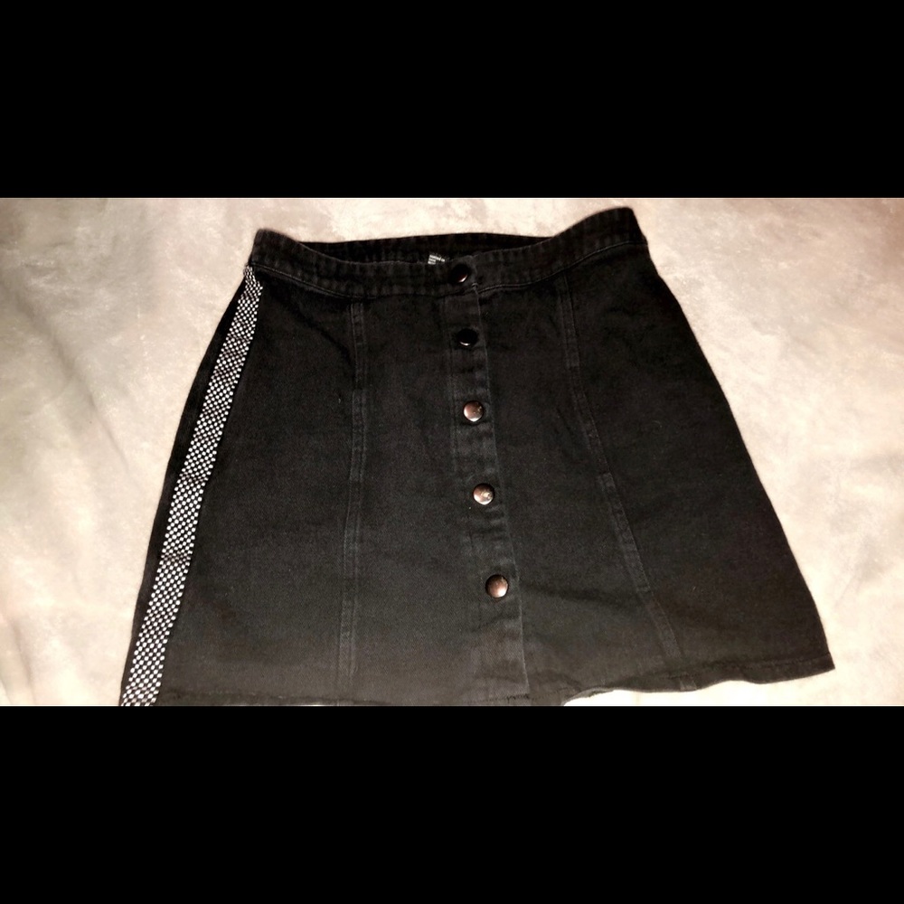 Button Up Skirt
